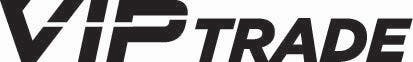 VIP trade logo long black